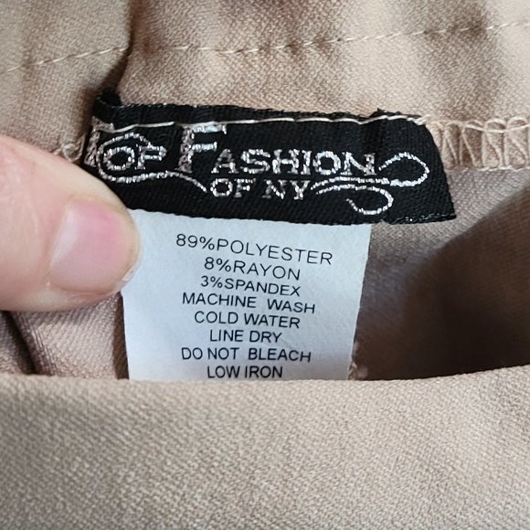 Beige stretchy pants - Picture 5 of 6